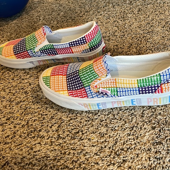Pride vans size 8 men woman 9.5 NEW - Picture 6 of 11